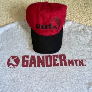 Rare Gander Mountain Mtn outdoors hat shirt set